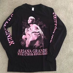 Ariana Grande Sweetener World Tour Concert long sleeve shirt size small